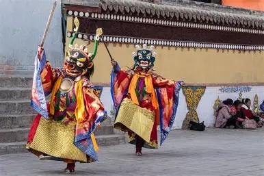 Tailored Cultural & Adventure Tours India mask dance